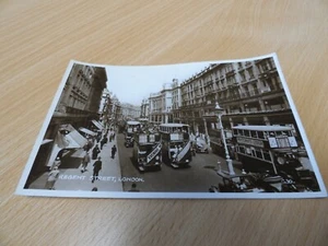 UNUSED LONDON POSTCARD | CIRCA 1940's | REGENT STREET, LONDON - Picture 1 of 3