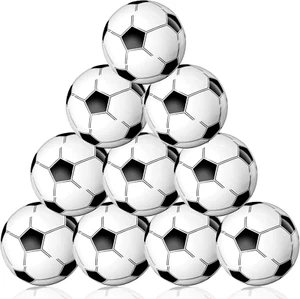 Pelotas De Playa, 10 Piezas Pelotas Piscina, Fútbol Inflable, Pelota Playa Infl - Imagen 1 de 12
