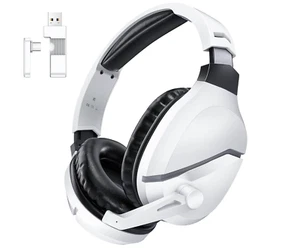 WolfLawS Wireless Gaming Headset with Noise Canceling Microphone for PS5, PC, PS - Picture 1 of 5