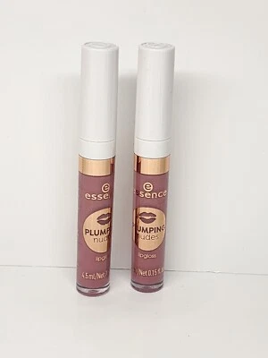 Essence Lip Plumping Nudes Lips Gloss  - 04 THATS BIG 2 Pack - Image 1 of 3