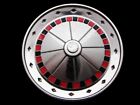 KK01142 VERY COOL CUT-OUT **ROULETTE WHEEL** (REALLY SPINS) GAMBLING BELT BUCKLE