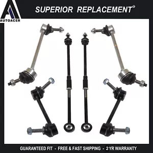 Front Rear Sway Bar Links & Rear Torque Tie Rod Assembly 6p for Lincoln LS 00-06 - Foto 1 di 8