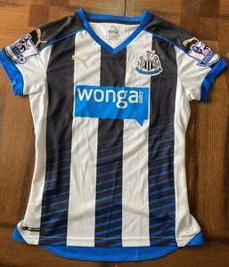Puma Newcastle United 2015/2016 Home Football Soccer Jersey Shirt Size XS - Picture 1 of 16