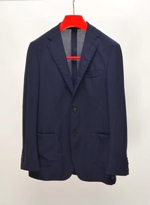 Suitsupply "Havana Patch Unlined" Traveller 2Btn Wool EU 50R UK,US 40R Slim - Picture 1 of 13