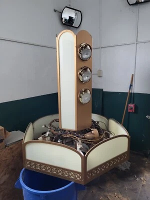 LARGE  ANTIQUE GOTHIC CATHEDRAL CHANDELIER LIGHTS  CHURCH - Image 1 of 4