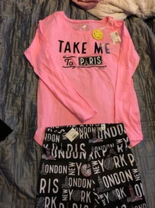Justice - Size 12/14 Paris Outfit - Picture 1 of 3