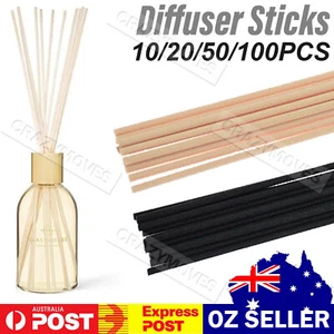 10-100x Premium Quality Reed Diffuser Reeds Rattan Stick Bulk Pack 3x200mm VIC - Picture 1 of 14