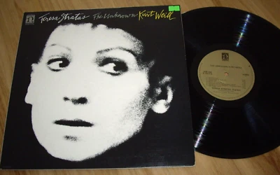 TERESA STRATAS * 1st Press Gatefold 12" LP ' THE UNKOWN KURT WEILL ' 1981 EXC - Image 1 of 4
