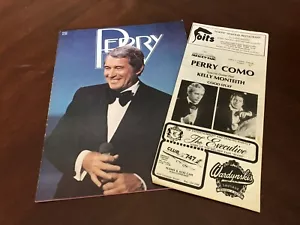 Perry Como Starlight Musicals Souvenir Concert Program Vintage 1980 RCA Playbill - Picture 1 of 9