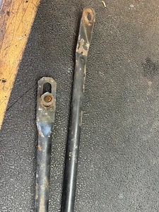1971 -72 Oldsmobile 442 Front Bumper Rods - Picture 1 of 2