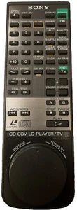 Reproductor de discos láser con control remoto genuino Sony RMT-S605A MDP-605 COMO NUEVO PROBADO - Imagen 1 de 3