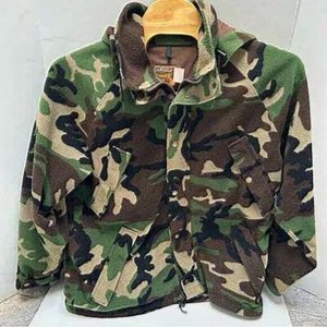 Chaqueta de Caza Camuflada Vellón Cola Blanca Cabela's Goretex De Colección Hecha en EE. UU. XL - Imagen 1 de 6