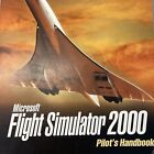 Microsoft Flight Simulator 2000 Pakiet PC CD-ROM Oprogramowanie Podręcznik pilota