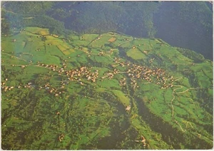 ALPAGO - PANORAMA FLUGZEUG VON BROZ DI TAMBRE UND SPERT DI FARRA (BELLUNO) 1980 - Bild 1 von 1