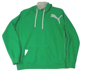 Puma Sport Lifestyle Hoodie Grün Fleece Pullover Sweatshirt Unisex Damen M - Bild 1 von 10