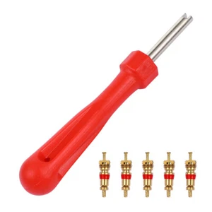 1 Set Tire Plug Core Repair Tools Valves Core Removers Tyre Stem Cores - Picture 1 of 12