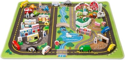 Juego de alfombra de carretera Melissa & Doug Kids Deluxe Foto 1 de 2