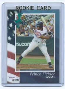 Prince Fielder 2002 Multi Ad Minor League Raptors Rookie Card #53 - Picture 1 of 1