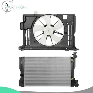Radiator and Radiator Cooling Fan Assembly Car Part For 2014-2015 Toyota Corolla - Bild 1 von 15