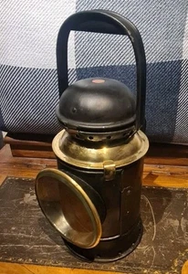 Lampe à main 3 aspects 1942 GWR Railway époque WW2 par T.E Bladon Birmingham Railway - Photo 1/18