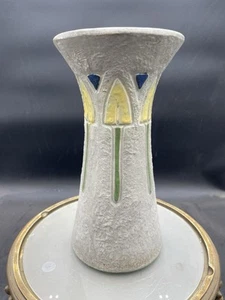Antique 1916 Early Roseville Pottery Mostique Vase 164 10.5” Arts & Crafts - Picture 1 of 4