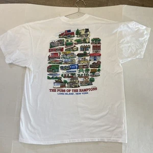 The Pubs of the Hamptons Long Island, New York T Shirt XL VTG 1994 - Picture 1 of 2