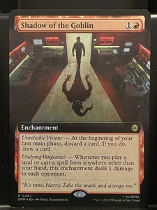 Shadow of the Goblin #262 FOIL EXTENDED NM/M MTG Spiderman Magic Card - Picture 1 of 1