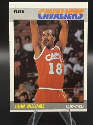 John Williams 123/132 - 1987 Fleer Foto 1 de 4