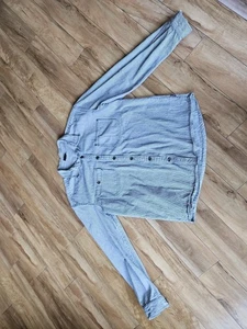 Patagonia RAR Schweißerhemd gestreift blau weiß Herren Größe L Langarm. - Bild 1 von 9