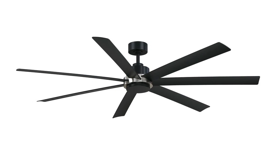 Black 72"Ceiling Fan from the Pendry 72 Collection - Image 1 of 1