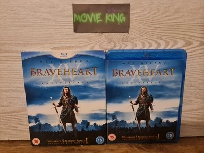 Braveheart (Blu-ray, 1995) Mel Gibson [ANNIVERSARY] [Region ABC] [UK] Cert 15 - Image 1 of 4