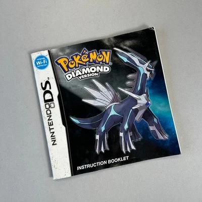 Manual de instrucciones original Nintendo DS Pokemon Diamond solo folleto Foto 1 de 4