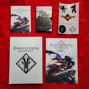 Darksiders Genesis Switch (Nephilum) STEELBOOK/ARTBOOK/SOUNDTRACK/STICKERS ONLY! - Picture 1 of 14