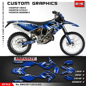 Full Graphics Sticker Kit for BMW G450X G 450 X 2007 2008 2009 2010 2011 2012 - Picture 1 of 18