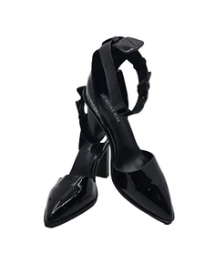 Alias Mae Patent Leather Womens Heels Black Size 39 Party Shiny - Picture 1 of 8