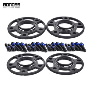 BONOSS 4Pc 10mm/12mm Lightweight 7075T6 Wheel Spacers for Porsche Boxster Cayman - Picture 1 of 12