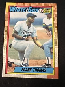 1990 Topps Frank Thomas #414 Rookie RC HOF - Imagen 1 de 2