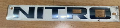 Dodge Nitro Decal  Factory Chrome  - image 1 of 3