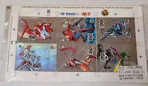 Upper Deck Uncut 1993 Diamond Players of Deathmate Holo Karten Dealer Exclusive - Bild 1 von 5