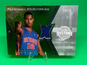 Aaron Afflalo 2007 Upper Deck SPX Freshman Orientation /25 Patch Detroit Pistons - Picture 1 of 2