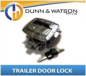 Chrome Paddle Handle Lock for Motorhome Trailer Caravan Canopy - Picture 1 of 1