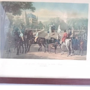 Das Leben eines Gentleman zu allen Jahreszeiten FRÜHLING Rahmen 33 x 43 cm - Bild 1 von 10