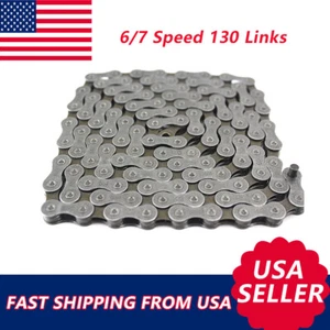 PYC 6/7 Speed 130 Links Road Mountain Bike Chain ebike for Shimano SRAM - Picture 1 of 9