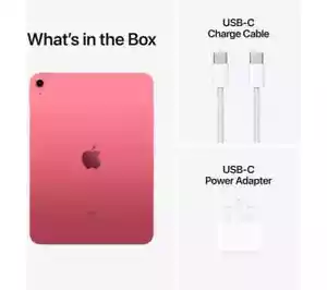 Apple iPad 10. Gen. 64 GB, WLAN + 5G (entsperrt), 10,9 Zoll – pink - Bild 1 von 4