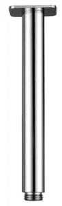 Brand New- Ceiling Shower Arm 100mm- CHROME (square backplate) - Picture 1 of 3