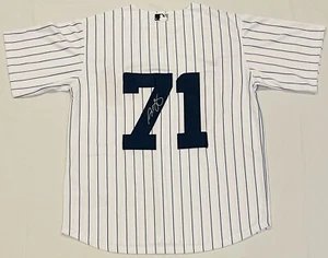 Andrew Velazquez Signed New York Yankees Jersey Autographed + COA - Picture 1 of 4