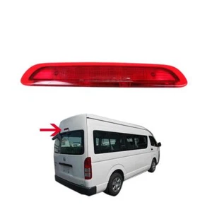 FOR TOYOTA HIACE COMMUTER KHD222 2005-2013 REAR TAIL BRAKE LIGHT LAMP RED - Picture 1 of 7