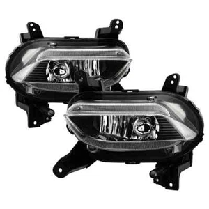 Spyder Hyundai Santa Fe 2019-2020 OEM Fog Lights w/Switch Clear 9052286 - Picture 1 of 3
