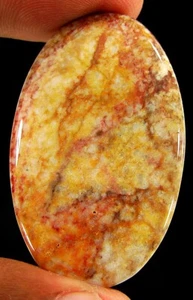 38.70 Ct Natural Rainbow Jasper Loose Gemstone Cabochon Wire Wrap Stone - 22134 - Picture 1 of 2