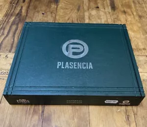 Plasencia Alma Del Fuerte Green Wooden Cigar Box Crafts Storage Display - Picture 1 of 6